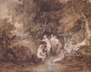 Thomas Gainsborough Diana and Actaeon (mk25) painting